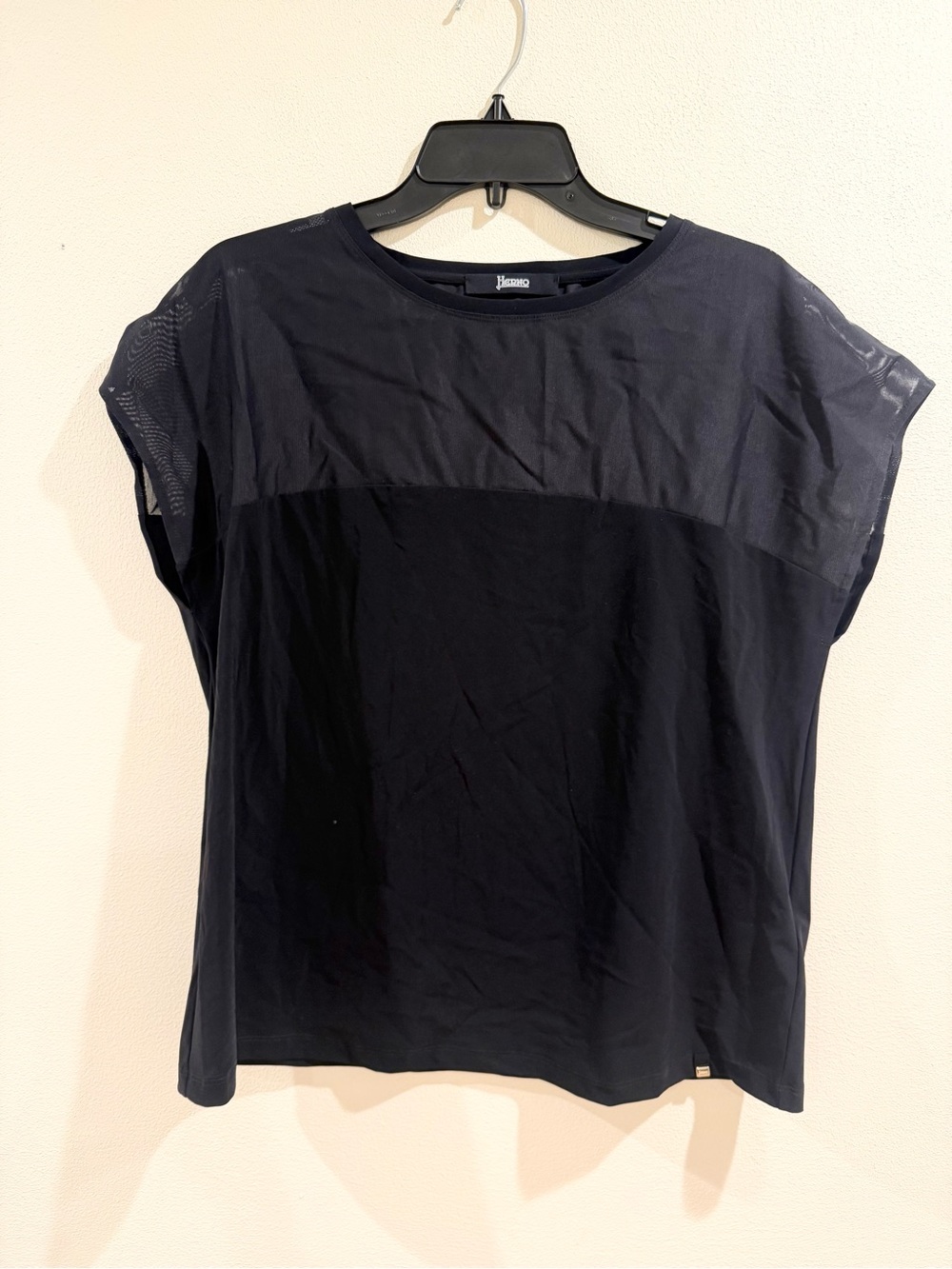 Herno Black Blouse Shirt Top 46